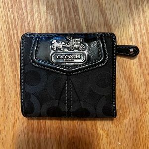 Coach black wallet